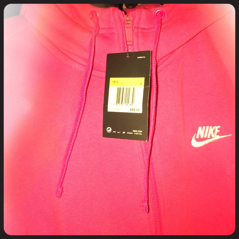 NIKE HOT PINK HOODIE